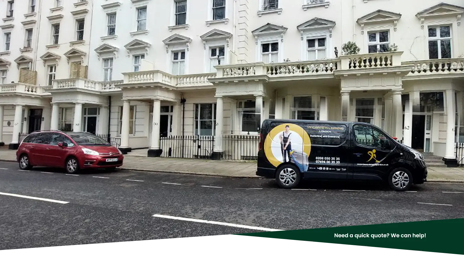 VIP Carpet Cleaning London Banner 